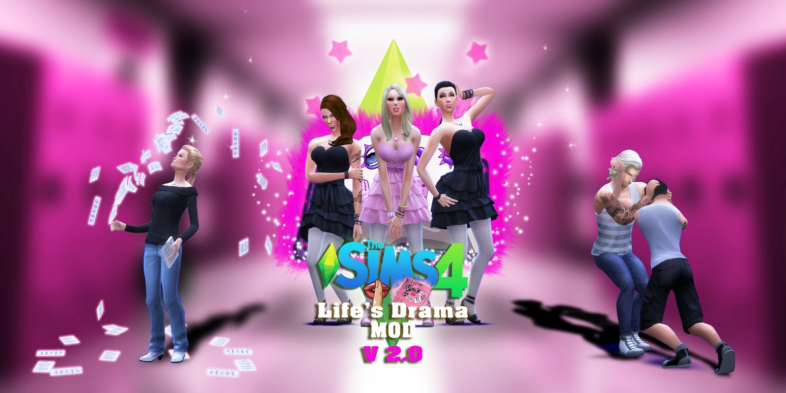 fight mod sims 4