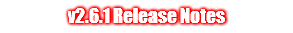 v2.6.1 Release Notes